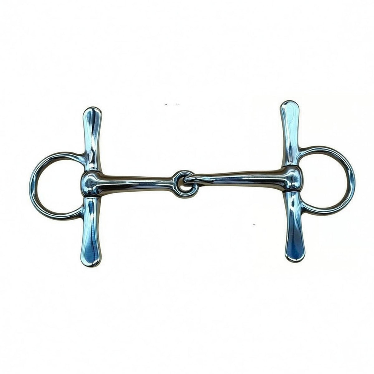 Stainless Steel Silver-Toned Horse Bit Equestrian Gear