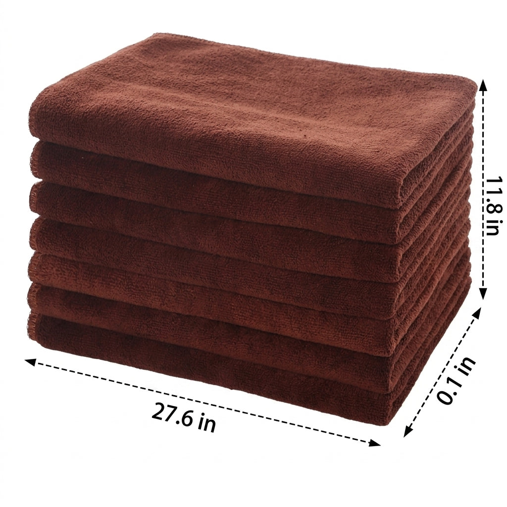 30cm x 70cm Microfibre Towel and Microfibre Cloth, Absorbent Drying Towel for Car Wash, Additional Thick 350 GSM Multi-Purpose Detailing Tool
