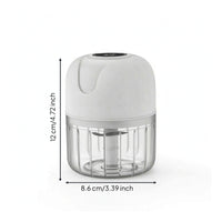 Electric Garlic Chopper Rechargeable Garlic Chopper Compact for Kitchen