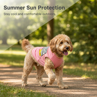 BEACHE Japanese Cotton Pet Vest for Dogs - Summer Thin Style for Teddy, Bichon, French Bulldog