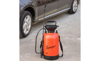 Hand Pump Sprayer 5-Liter Garden Sprayer with Shoulder Strap Portable Manual for Gardeners, Gardening, Yard Work