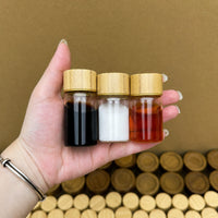 Mini Glass Condiment Container, 30ml, Soy Sauce Dispenser, Oil Bottle, Screw-On Type, Dining Table, Kitchen Supplies