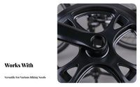 42 Tooth Single Speed Crankset High-Carbon Metal Square Taper Cycle Crank Sturdy Square Taper Crankset for Commuters, Cyclists, City Commuting