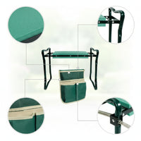 Foldable Garden Kneeler and Seat Portable Garden Kneeler and Seat Comfortable Stool for Gardeners