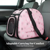 EVA Material Foldable Pet Carrier Breathable Soft-Sided Cat Carrier Lightweight for Travelers, Car Trips, Vet Visits, Outdoor