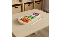 8-Note Xylophone Easy to Hold Colorful Wooden Xylophone Child Mallets Kids Glockenspiel for Young Children, Preschool, Kindergarten