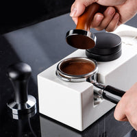 Coffee Tamper 304 Stainless Steel Espresso Distributor Heavy Duty for Baristas