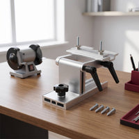 Tabletop Universal Sharpening Jig Accurate Sharpening Jig with Clamp Heavy-Duty Grinding Fixture Compatible for Hobbyists