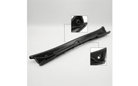 Water Deflector Panel Direct Replacement Cowl Trim Panel Windshield Water Deflector Long-Lasting Auto Part Black