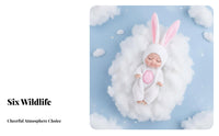 Sleeping Baby Doll Safe and Mini Reborn Doll Assorted Styles Changeable Clothes for Girls, Stocking Stuffers, Play Hours