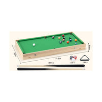 Interchangeable Panels Foldable Tabletop Pool Table Corner Pockets Folding Pool Table Wood-Tone English Green Felt Space-Saving