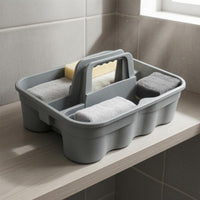 Carrier Shallow Divided Cleaning Carrier Divided Storage Basket