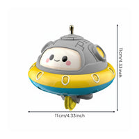 Shockproof Resistant UFO Unicycle Toy Multiple Play Modes Gyroscopic Balancing Robot for Children