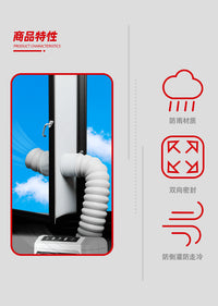 Portable Air Conditioner Window Seal Cloth Accessory