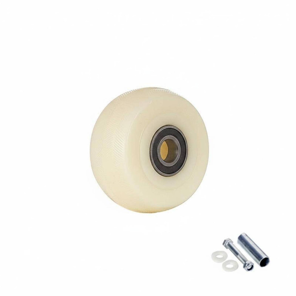 Wear Resistant Small Cart Replacement Wheel Effortless Rolling Heavy Duty Caster Wheel Dustproof for DIY Enthusiasts, Carts, Trolleys
