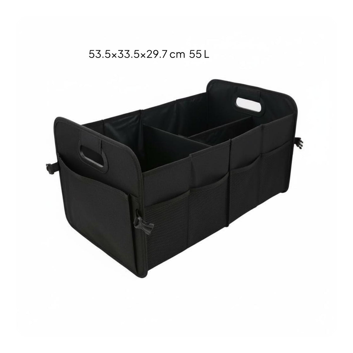 Large Capacity Car Trunk Storage Box Portable Foldable Trunk Organizer Multi-Pocket Car Organizer for Camping, Road Trip