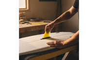 3 Pieces Thruster Fin Control-Oriented Surfboarding Fin with Paired-Tab Base Textured Twin Fins for Surfers