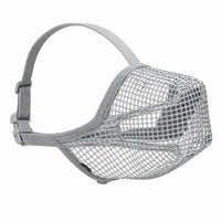 Breathable Dog Muzzle with Mesh Basket Lightweight Mesh Dog Muzzle Comfortable Mouth Cover Secure for Vet Visits