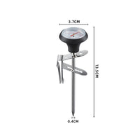 Coffee Thermometer Stainless Steel Temperature Gauge Easy to Read Cooking Tool for Espresso