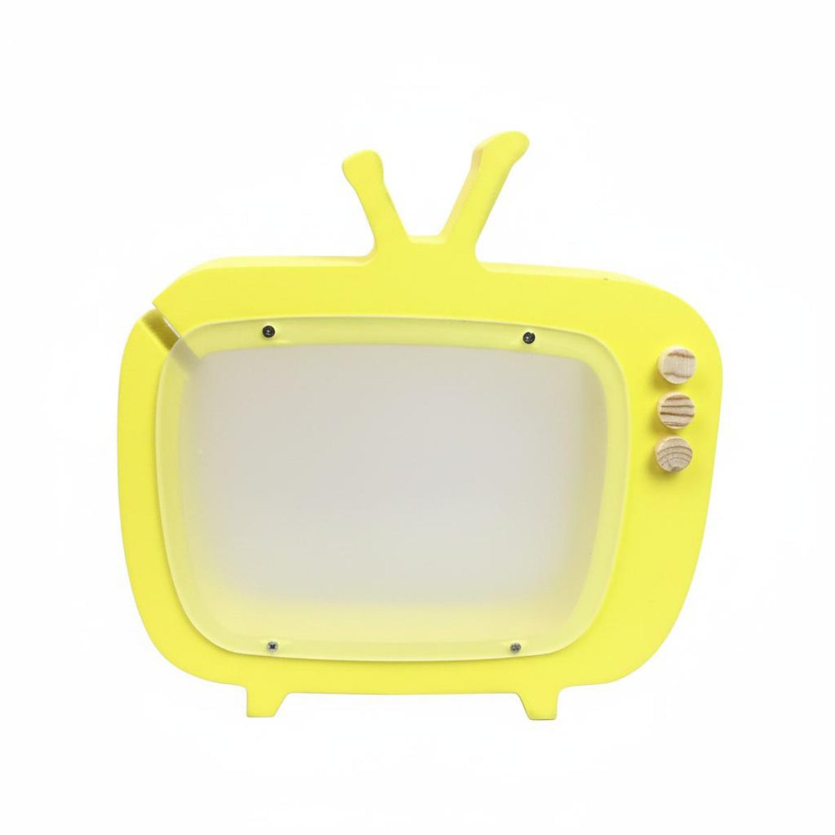 Photography Prop Retro TV Piggy Bank Nordic Aesthetic Wooden Television Currency Box Large Capacity TV Shaped Coin Bank Develop Good Saving Habits for Children, Children, Playroom, Nursery, Desktop