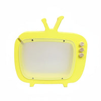 Photography Prop Retro TV Piggy Bank Nordic Aesthetic Wooden Television Currency Box Large Capacity TV Shaped Coin Bank Develop Good Saving Habits for Children, Children, Playroom, Nursery, Desktop