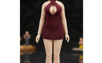 1/12 Doll Dress Easy to Put on and Remove BJD Mini Dress Stretchy Material