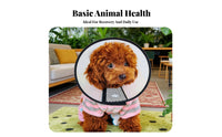 Elizabethan Adjustable Pet Cone Comfortable Anti-Nipping Scratch Cone for Dogs, Cat Owners, Wound Ing, Skin Treatment, Grooming