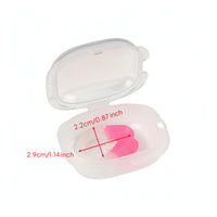 Anti-Slip Swimming Nose Clip with Storage Case Comfortable Swimming Nose Clip Ergonomic Portable for Pool