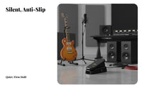 Volume Modulation Pedal No Power Supply Needed Passive Volume Pedal Musical Instrument Accessory Anti-Slip Design for Guitarists