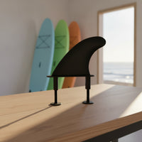 Flexible Soft Tail Fin Elastic Surfboard Fin with Screw Bendable Compact for Paddleboarders