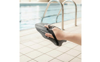 Perforated Lap Swimming Hand Paddles Contoured Swimming Paddles with Straps Lightweight Gear Comfortable for Adults, Swimmers, Pool