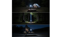 Led Flashlight with LCD Digital Display Ergonomic Outdoor Flashlight Super Bright Torch Long-Lasting for Campers
