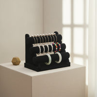 Bracelet Display Stand Detachable Jewelry Display Rack with Three Tiers Bracelet Holder 3-Tier Watch Display Stand Vertical