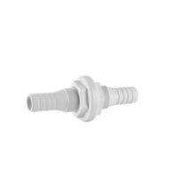 Thru-Hull Fitting Marine-Grade Thru-Hull Fitting with Threaded Base Hose Connector with Barb Corrosion-Resistant for Boat Owners
