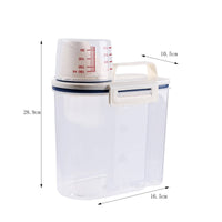 Moisture-Proof Rice Storage Container Dustproof Airtight Grain Container Safe for Countertop