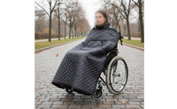 Warm Blanket Thickened Blanket Mobility Aid Accessory Stays in Place Lightweight for Disabled People