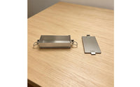 Meat Brick Modeling Box Easy to Clean Stainless Steel Culinary Press Rust Resistant Rectangular Food for Butchers, Chefs, Butcher Shop, Restaurant