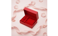 Custom Logo Printing Flip Top Watch Box Luxury Display Storage Item Keepsake for Proposal