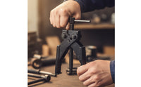 Two-Jaw Puller Adjustable Cross-Style Puller for Mechanics, Automotive Repair, Workshops