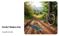 Mountain Bike Mudguard Set Wear-Resistant Mountain Bike Mudguards Front and Rear Mudguards Lightweight for Rainy Days