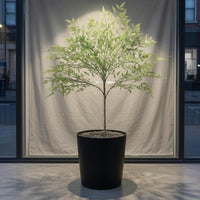 Artificial Decorative Branch Narrow Leaves Home Decor Look