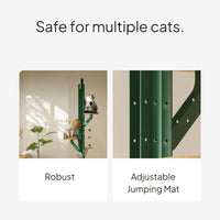 Cactus Cat Tree with Scratching Post and Condo