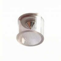 Conical Insert Spirit Bubble Level Vial Transparent Replacement Spirit Vial Cylindrical Measurement Tool Accessory Rounded