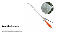 High Pressure Water Versatile Car Wash Spray Tool Fits Standard Garden Hoses Adjustable Nozzle Sprayer for Gardeners