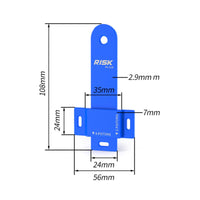 Flat Bike Brake Piston Spreader Portable Bike Brake Piston Compressor Compact Compatible for Cyclists