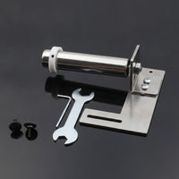 Metal Elastic Stand Bracket Polished Sewing Machine Bracket with Roller Arm Compact Elastic Guide Stand Brand New for Tailors