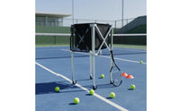 Wheeled Tennis Ball Cart Removable Bag Folding Tennis Cart Lightweight Athletic Gear for Training