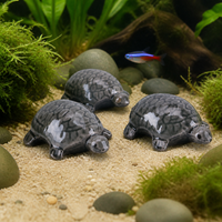 Ceramic Turtle Figurines for Aquarium and Micro Landscape Decor