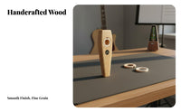 Replaceable Membrane Kazoo Musical Instrument Easy to Play Wooden Kazoo Lightweight & Portable for Beginners, Musicians, Performance, Party