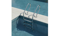 Stainless Steel Pool Ladder No-Embed-Embed Pool Ladder with Handrails Heavy Duty for Homeowners, Swimming Pools